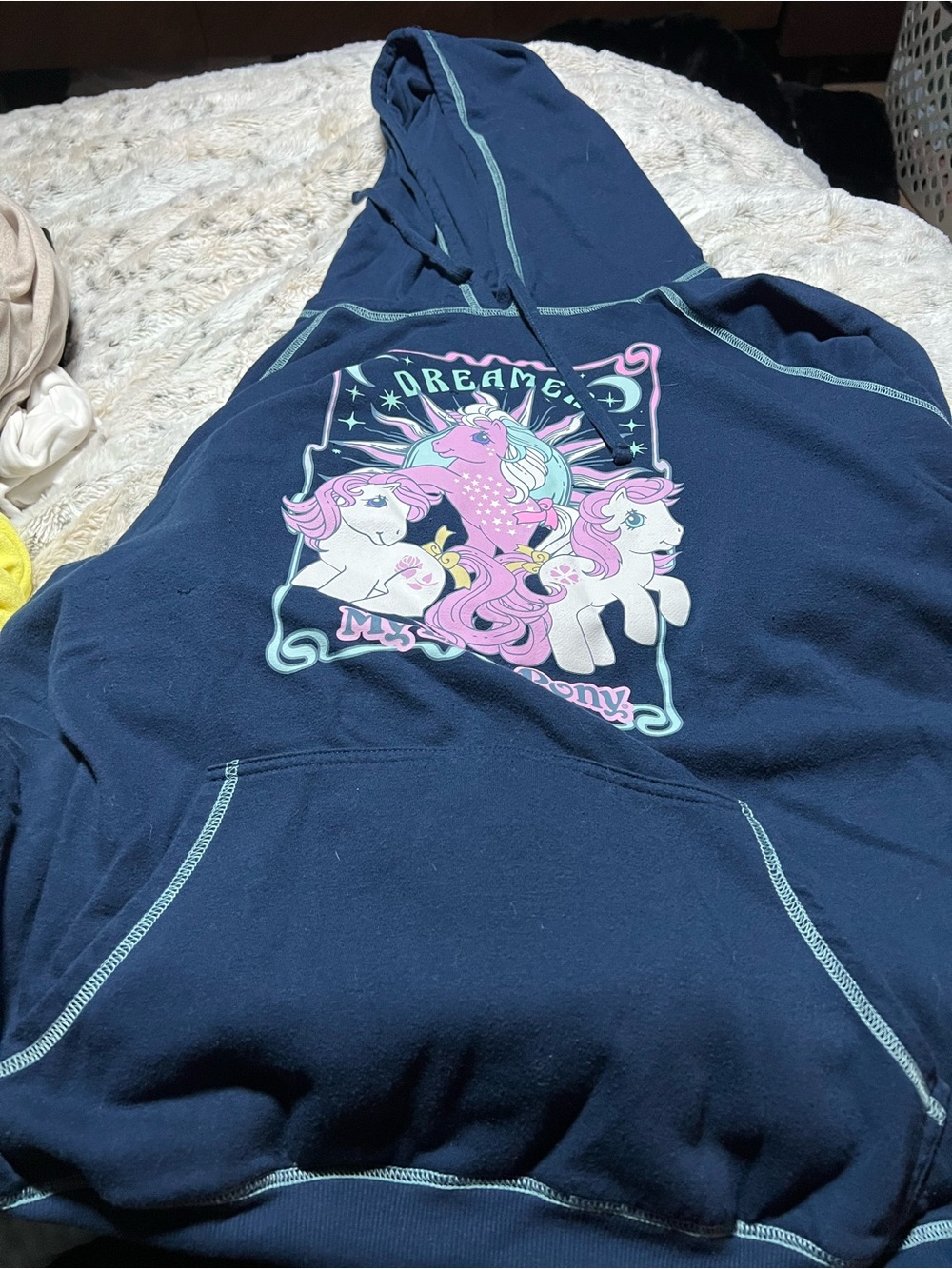 My Little Pony Navy Pullover with Teal Trim